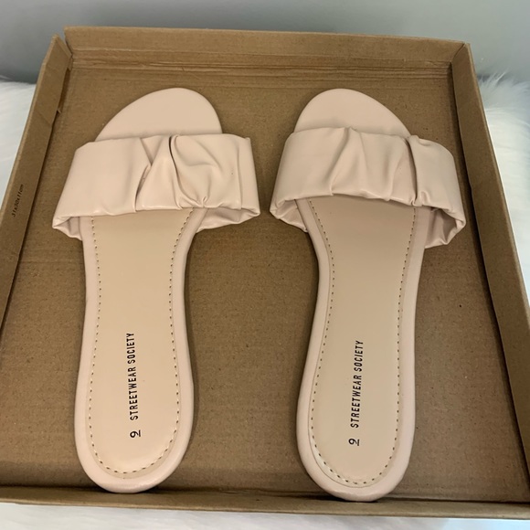 Urbain Planet beige sandals - Picture 4 of 8